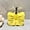 Yellow, variant on Elegant Large Bow Ceramic Emulsion Bottle for Hand Soap, Body Wash, and Kitchen Liquids - Stylish and Durable Design