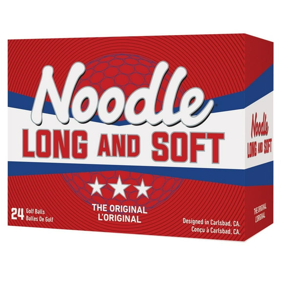 Noodle Long & Soft Golf Balls - 24 pack