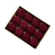 thumbnail image 2 of 12 piezas de adornos de bolas de Navidad Strade Fareast Limited decoración única y práctica Rojo oscuro, 2 of 8