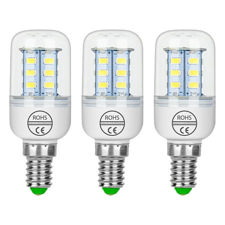 

Hloma 3Pcs LED Corn Bulb High Brightness 3000K/6500K E14 CRI 70+ No Flicker Light Bulb for Kitchen