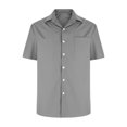 thumbnail image 4 of ameIAEA Button Down Shirts for Men Summer Short Sleeve Collar Shirts Casual Office Work Tops with Pocket, 4 of 7