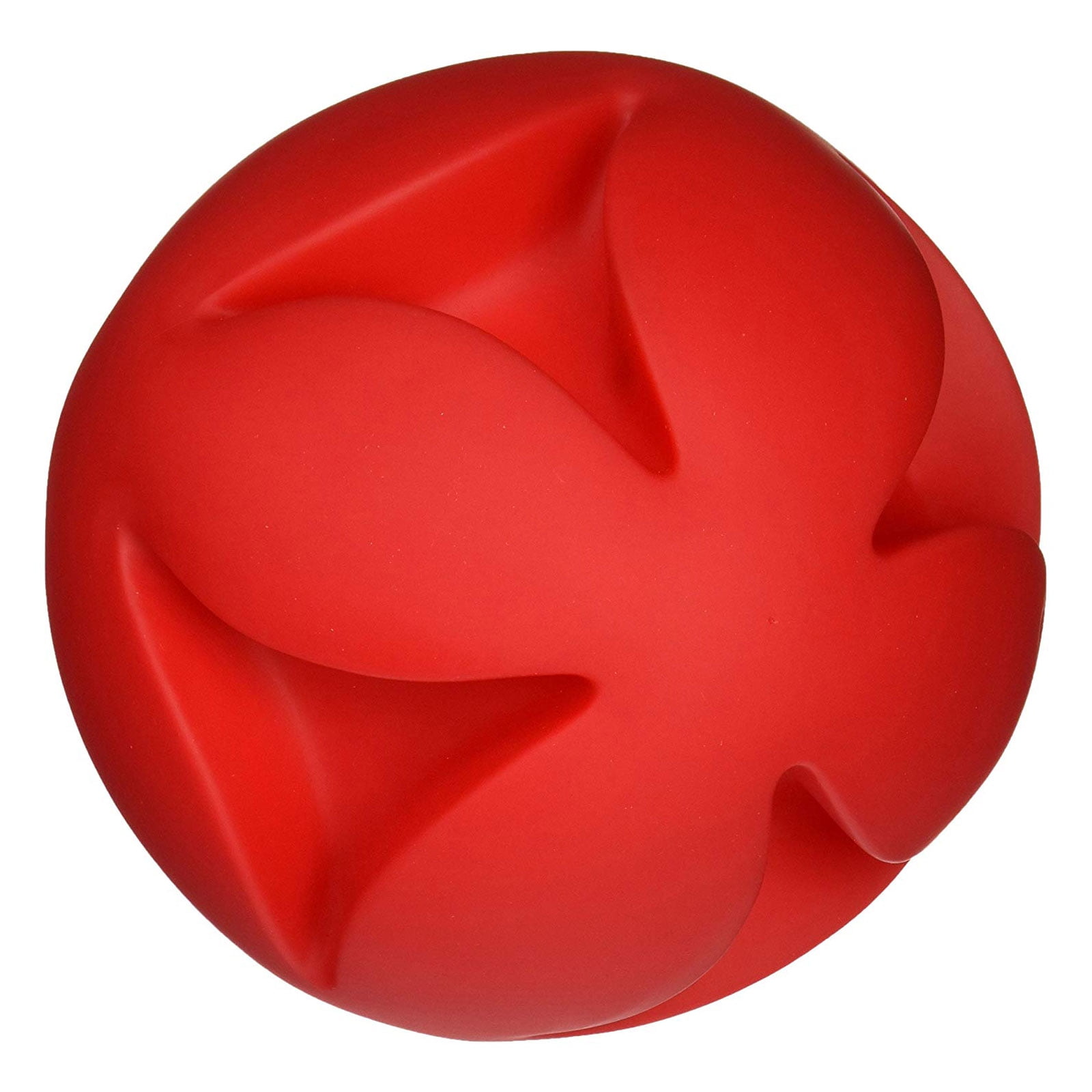 Hueter Toledo Soft Flex Best Clutch Ball Dog Toy Red 7" x 7" x 7