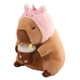 thumbnail image 2 of Carpincho de juguete de peluche de capibara, muñeco de capibara suave y cómodo coleccionable para Unicornio, 2 of 9