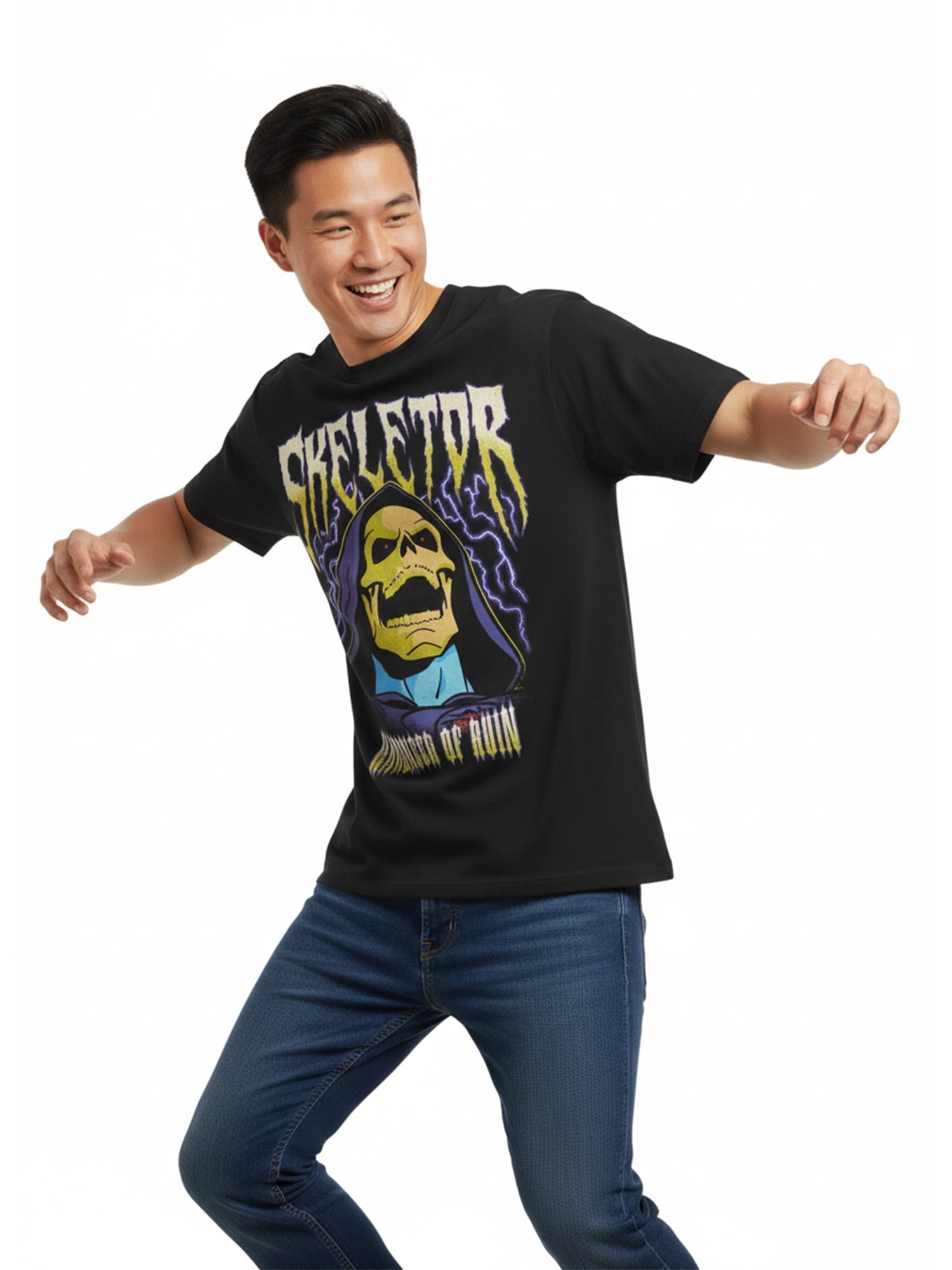 Masters of the Universe, Men's & Big Men's Graphic Tee, Metaltor Head, Sizes S-3XL
