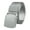 Grey, variant on Metal-free Nylon Belt Men Weaving Strap Holeless Adjustable Design Waistband Hiking Running Firefighter Belt Costume Accessories