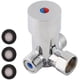 thumbnail image 5 of Rawiri-Mezclador G1/2 con Control de temperatura para grifo automático, mezclador de agua fría y caliente, termostático de 3 vías para lavabo, inodoro, 5 of 8