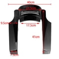 thumbnail image 4 of AQIMY Extensión de guardabarros trasero de motocicleta de 5 pulgadas, relleno estirado para Harley Touring Street Road Glide 2014-2023 2022 2021 2020, 4 of 5