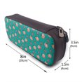 thumbnail image 3 of Lsque Starfish and Shell Printed Big Capacity PU Leather Pencil Case Large Pencil Pouch Stationery Pen Bag Pencil Holder for Teen, 3 of 6