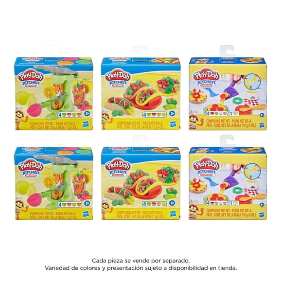 Set de Masas Hasbro Play-Doh Varios Modelos 1 pza