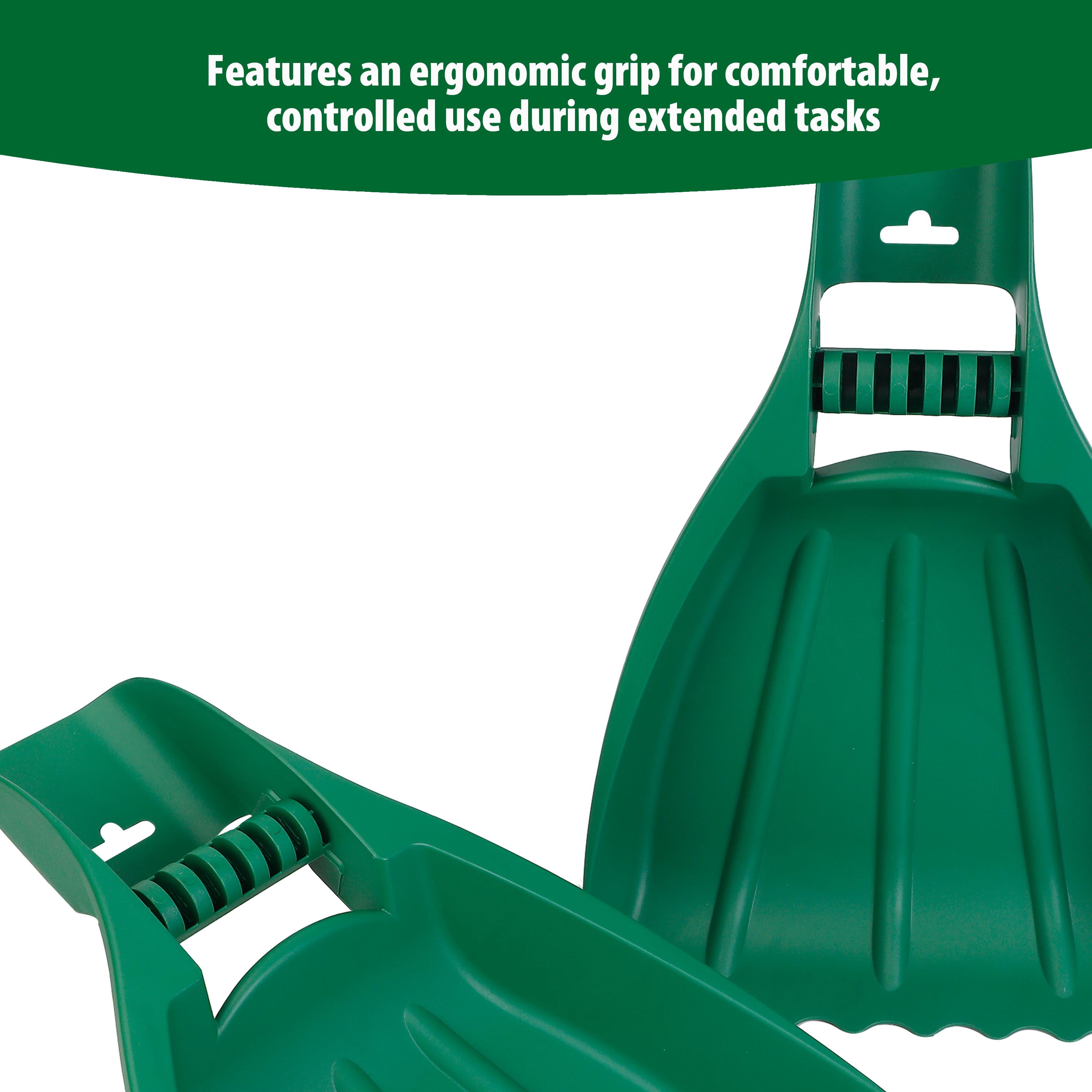 Expert Gardener Poly Handheld Leaf Shoveler