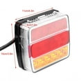 thumbnail image 3 of Luces Traseras Para Camión De Remolque Luces Traseras Magnéticas De 12 V Caravanas Resistentes Y Duraderas Vehículos Agrícolas Taller De Reparación De Automóviles Para, 3 of 7