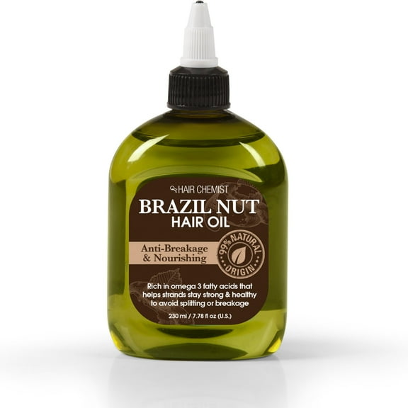 Hair Chemist 99% Natural Hair Oil - Brazil Nut Oil 7.78 oz.