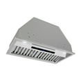 thumbnail image 6 of Streamline 28 in. Isnello Ductless Insert 350 CFM Range Hood in Brushed Stainless Steel with Baffle Filters, Touchpad Control, LED Lights, 6 of 19