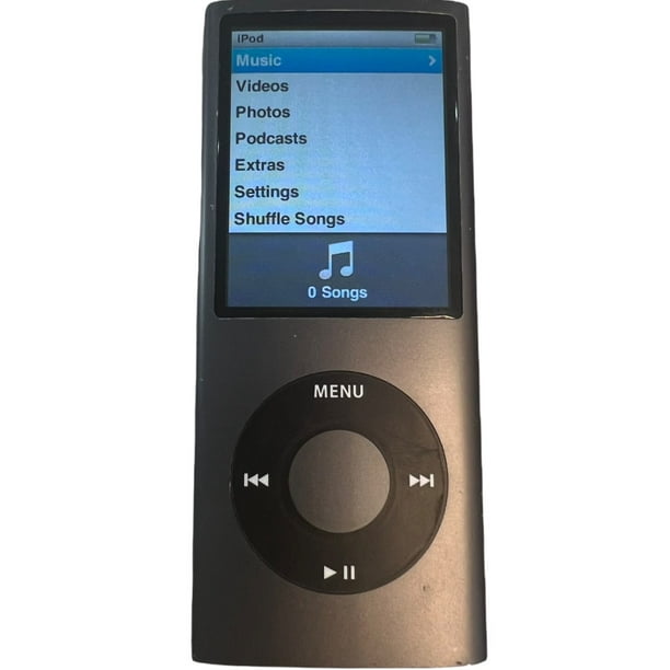 Apple iPod Nano 4th Gen 8GB Black, MP3 Player, Like New