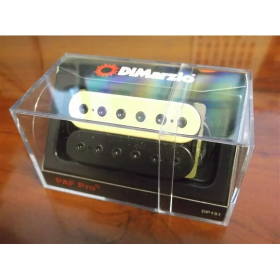 NEW - DiMarzio DP151 PAF Pro Pickup - BLACK/CREAM