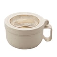 thumbnail image 2 of YWIYIUD 1PC 3.54x5.71 Inch Microwave Soup Bowl Containers with Lids and Handle Portable and Durable Multifunctional Bowl for Soup and Noodles Suitable for Picnics Camping and Road Trips, 2 of 5