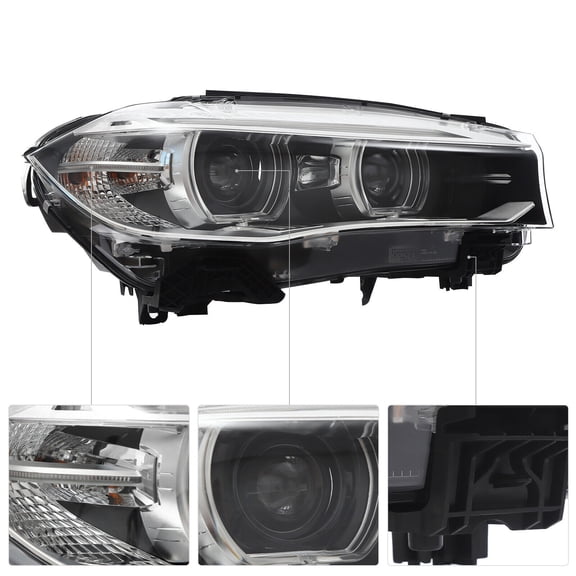 For 2014-2018 BMW X5 F15 F85 HID Headlight Headlamp Right Side 63117317110