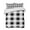 Black White, variant on Quilts Twin XL Size, Aqua White Buffalo Check Soft Comforter Bedding Set for Bed, Farmhouse Plaid Modern Geometric Lightweight Quilted Bedspread with Pillow Cover(2 Pieces) for All Season, 68x98 Inch