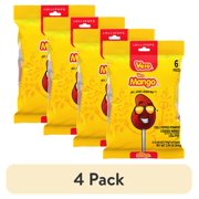 (4 pack) Vero Mango Mango Lollipops, 6 Count