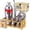 12pcs + Stand, variant on XIMEI Cocktail Shaker Bartender Kit, 12-Piece Set with Stand, Stainless Steel Bar Tools with Martini Shaker/Strainer/Jigger/Bar Spoon/Muddler, Gift for Men/Dad