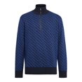 thumbnail image 1 of J. Lindeberg Maxim Pull à Quart de Zip Bleu / Marine ( m ), 1 of 2