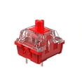 thumbnail image 5 of Kit de teclado intercambiable en caliente compatible con Bluetooth compatible con ejes rojo blanco 72 piezas Ehuebsd Para estrenar, 5 of 5