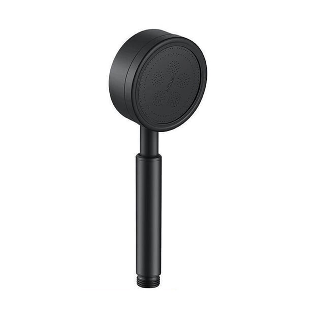 Bewildely Cabezal de ducha presurizado, boquilla de pulverización desmontable de acero inoxidable, cabezal de ducha para baño, rociador de agua, Juegos de accesorios de baño Negro Bewildely HA064369-02B