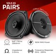 thumbnail image 2 of DS18 ZXI-694 Altavoz coaxial de audio para automóvil 6x9 con tweeter de neodimio incorporado y cono de Kevlar - 2 vías 360 vatios máx. 4 ohmios (2 parlantes), 2 of 5