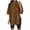 tops 20#Brown, variant on Womens T Shirts Oversize Sports Short Sleeve Blouses Loose Functional Shirt Tunic Tops with Slits Vacation Clothes