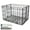Metal Foldable, variant on CyclingDeal Bike Bicycle Foldable Rear Basket Storage 34L Large Capacity