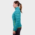 thumbnail image 2 of Izas Women's Etna Mount-loft Padded Jacket, Aqua Blue/Yellow, X-Small, 2 of 5