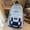 Blue Backpack, variant on Luofanyi school backpack for primary school students, female college students, nylon backpack for high school students, ins-style backpack for high school and junior high school students