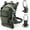 B:Green, variant on Fly Fishing Chest Pack, Lightweight Chest Pack Tackle Storage Bag, Fly Fishing  Pack, Fly Fishing Bag with Adjustable Padded  Strap and  Strap, Fits Up to 2 Tackle/Fly Boxes