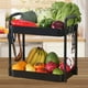 thumbnail image 4 of Organizador de estante de almacenamiento de cocina | Soporte para palillos de fregadero | Soporte de drenaje de encimera de plástico | Diseño plegable que ahorra espacio | Estante de filtro de tazón, 4 of 6