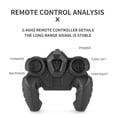 thumbnail image 4 of 2.4G 8 Wheel Drive Remote Control Armored Vehicle Amphibious Off Road Stunt Truck Toy, 4 of 5