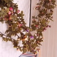 thumbnail image 4 of Guirnalda Colgante de Vid de Flor de Rosa de Seda Falsa Artificial de 2 Piezas 2,3 M Ivy Decoración de Bricolaje Rosa roja Baoblaze Flor de Rose artificial, 4 of 8