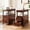 Brown2, variant on Tribesigns 2 Drawers Wooden Side End Table with Storage Shelf for Living Room (1pcs)