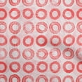 thumbnail image 1 of oneOone Rayon Pink Fabric Circle Sewing Material Print Fabric By The Yard 56 Inch Wide, 1 of 4