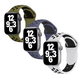 thumbnail image 1 of Paquete de 3 correas para Apple Watch estilo Sport, compatibles para todas las series y tamaños: 45mm, 44mm, 42mm, 41mm, 40mm, 38mm Mamá Pulpo  Paquete Sport, 1 of 3