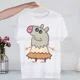 thumbnail image 1 of Camiseta Tanjirou Humor para mujer camiseta de regalo ropa de calle de Humor camiseta Kamado novedad divertida camiseta Vintage con cuello redondo para hombre, 1 of 5