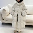 thumbnail image 2 of KAUOD Girls Long Winter Coats Padded Waterproof Hooded Puffer Jackets Teen Kids Outdoor Insulated Hiking down Outwear, 2 of 8