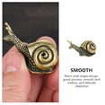 thumbnail image 4 of MasteelfCA Décoration de Bureau en Laiton Escargot Décoration Rétro pour Maison, 4 of 8