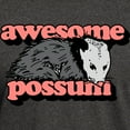 thumbnail image 3 of CafePress - Awesome Possum Dark T Shirt - Men's Classic Graphic Cotton T-Shirt, 3 of 4