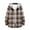 Green, variant on IROINNID Shacket for Men Button Down Casual Turndown Long Sleeve Closure Plaid Print Hooded Shirt,Red