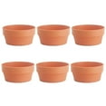 thumbnail image 1 of JUNWELL Pot Planter  Shallow Bonsai Terracotta Plastic Flower Nursery Pots Plant Starting Cylinder Round Training, 1 of 6