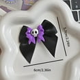 thumbnail image 3 of Bows Halloween Hair Clips Skull Head Hairpins Costume Hair Clips Girls Hairpin for Women Hair Accessories, 3 of 8