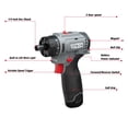 thumbnail image 3 of Hyper Tough 12V Max Lithium-Ion Cordless Drill Set with 2.0 Ah Battery, 3 of 9