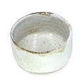 thumbnail image 3 of Japanese Handcrafted Matcha Tea Bowl Beige, Matcha Tea Cup Ceremony, Authentic Pottery, Yuki Shino Chawan Matca Tea Bowl Beige, 3 of 9