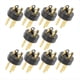 thumbnail image 4 of 10 Conectores Chapados en de 3 Pines para Micrófono, Adaptador de Conversión de Audio KTV, Altavoz y Accesorios para Micrófono., 4 of 5