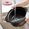 thumbnail image 2 of Heat-resistant Stew Pot Household Soup Cooking Pot Restaurant Cooking Pot Household Soup Pot, 2 of 8
